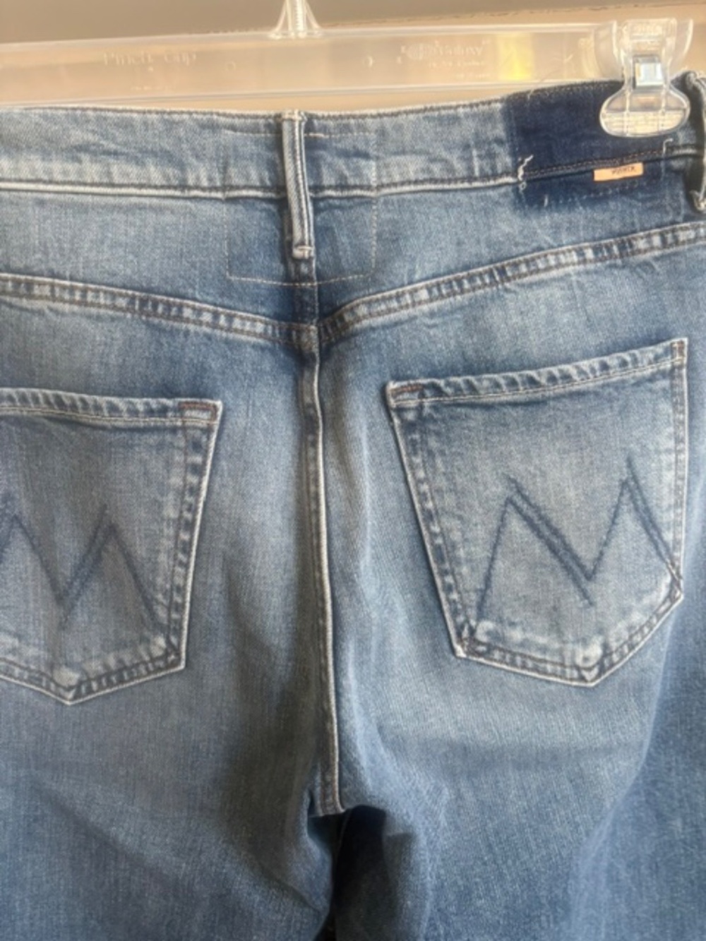 Mother Superior Denim Mid Rise Maven Ankle, Toil and Trouble, size 28 - Picture 9 of 14